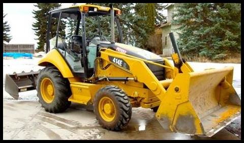 2007 414E Caterpillar loader