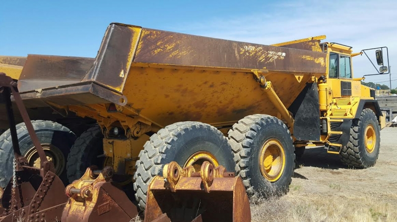 1998 Volvo A30C articulating truck