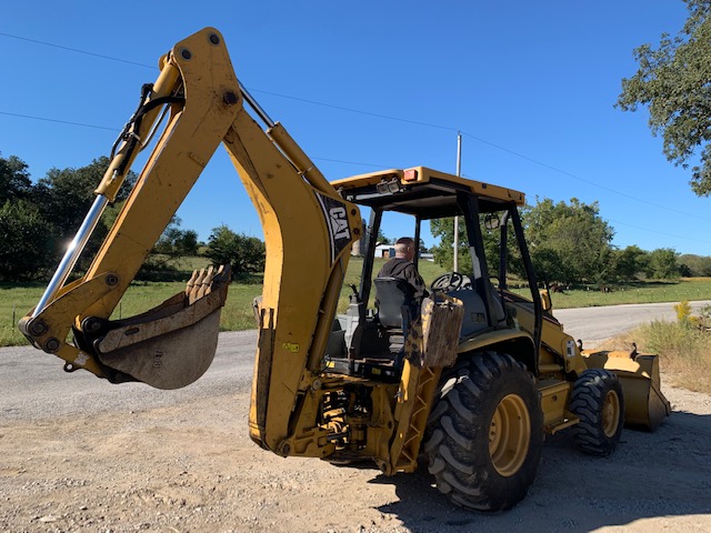 Caterpiller 420F loader backhoe